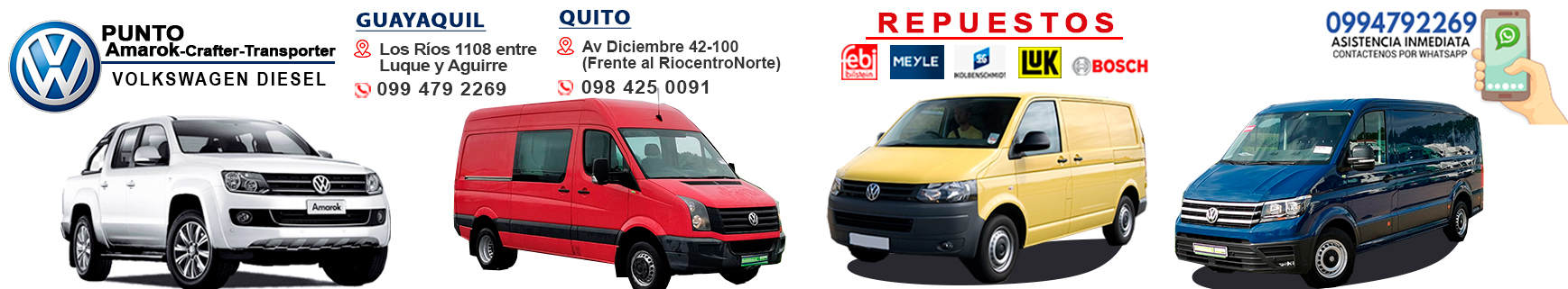 PUNTOAMAROK REPUESTOS VOLKSWAGEN AMAROK ECUADOR GUAYAQUIL QUITO